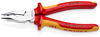 KNIPEX 08 26 185 Needle-Nose Combination Pliers insulated with multi-component grips, VDE-tested chrome-plated 188 mm
