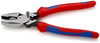 KNIPEX 09 12 240 Lineman's Pliers American style with multi-component grips black atramentized 240 mm