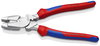 KNIPEX 09 15 240 Lineman's Pliers American style with multi-component grips chrome-plated 240 mm