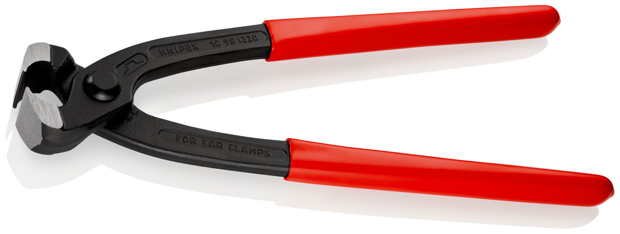 KNIPEX 10 98 I220 Ear Clamp Pliers with plastic coating black atramentized 220 mm – Image 2 of 8