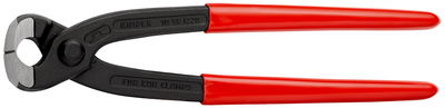 KNIPEX 10 98 I220 Ear Clamp Pliers plastic coated black atramentized 220 mm