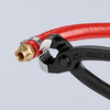 KNIPEX 10 98 I220 Ear Clamp Pliers with plastic coating black atramentized 220 mm