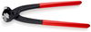 KNIPEX 10 99 I220 Ear Clamp Pliers plastic coated black atramentized 220 mm