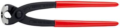 KNIPEX 10 99 I220 Ear Clamp Pliers plastic coated black atramentized 220 mm