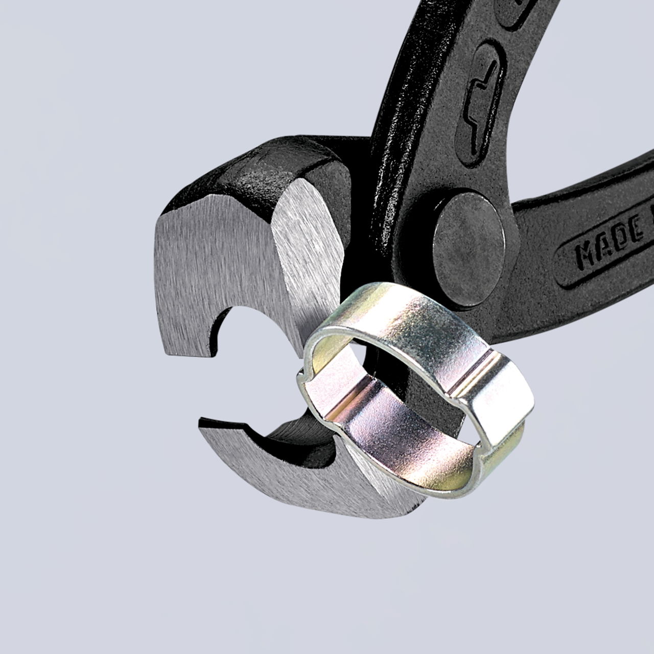 KNIPEX 10 99 I220 Ear Clamp Pliers with plastic coating black atramentized 220 mm – Image 3 of 8