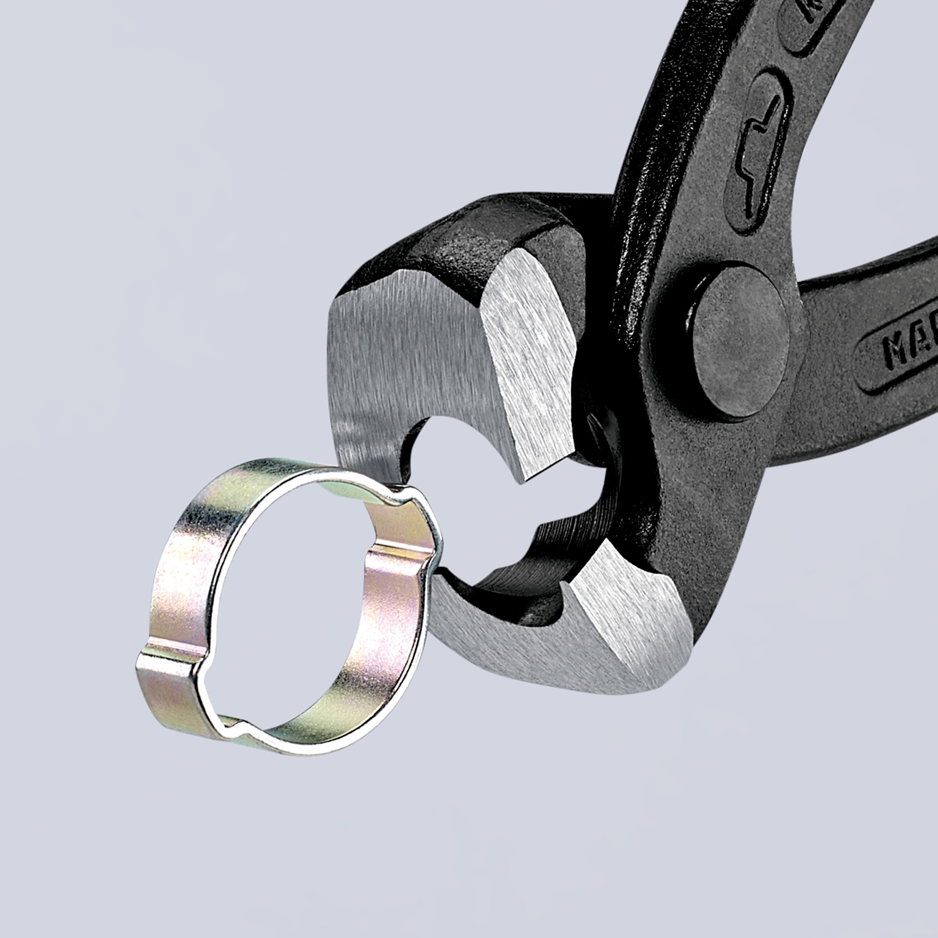 KNIPEX 10 99 I220 Ear Clamp Pliers with plastic coating black atramentized 220 mm – Image 5 of 8