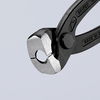 KNIPEX 10 99 I220 Ear Clamp Pliers plastic coated black atramentized 220 mm