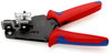 KNIPEX 12 12 06 Precision Insulation Stripper with adapted blades with multi-component handles burnished 195 mm