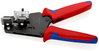 KNIPEX 12 12 11 Precision Insulation Stripper with adapted blades 1.5/2.5/4/6mm² with multi-component handles burnished 195 mm