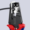 KNIPEX 12 12 11 Precision Insulation Stripper with adapted blades 1.5/2.5/4/6mm² with multi-component handles burnished 195 mm