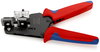 KNIPEX 12 12 14 Precision Insulation Stripper with adapted blades with multi-component handles burnished 195 mm
