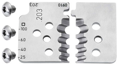 KNIPEX 12 19 10 1 set of spare blades for 12 12 10