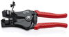 KNIPEX 12 21 180 Insulation Stripper with adapted blades with plastic grips black lacquered 180 mm