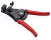 KNIPEX 12 21 180 Insulation Stripper with adapted blades with plastic grips black lacquered 180 mm