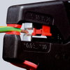 KNIPEX 12 40 200 SB Self-Adjusting Insulation Stripper 200 mm (self-service card/blister)