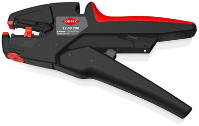 KNIPEX 12 40 200 EAN Self-Adjusting Insulation Stripper  200 mm