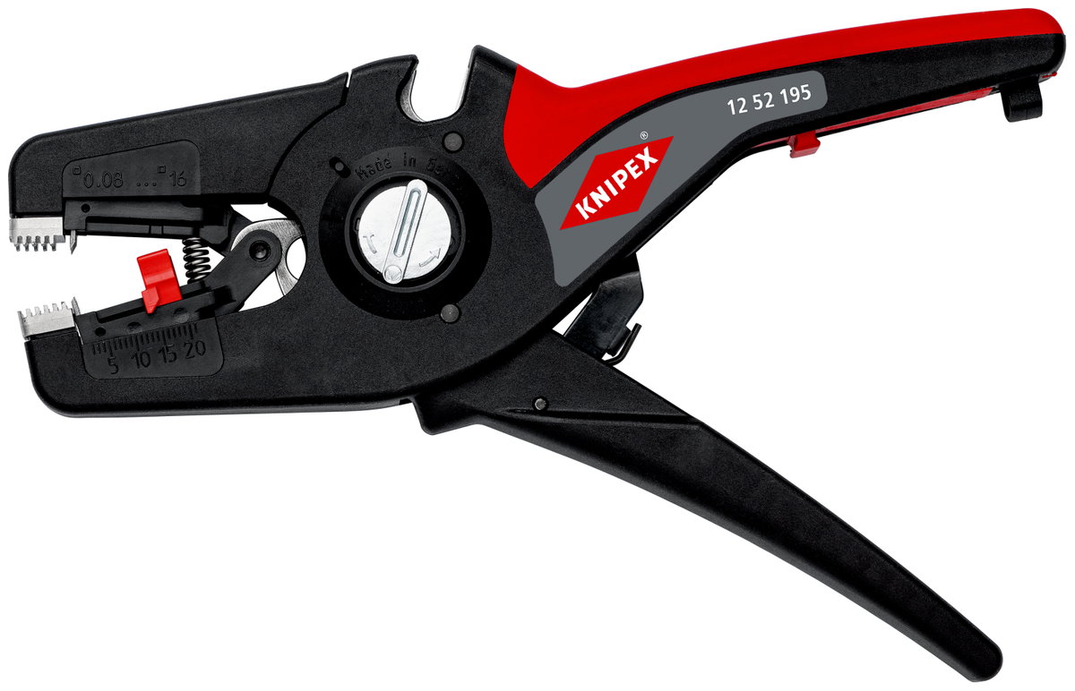 KNIPEX 12 52 195 PreciStrip16® Automatic Insulation Stripper 190 mm