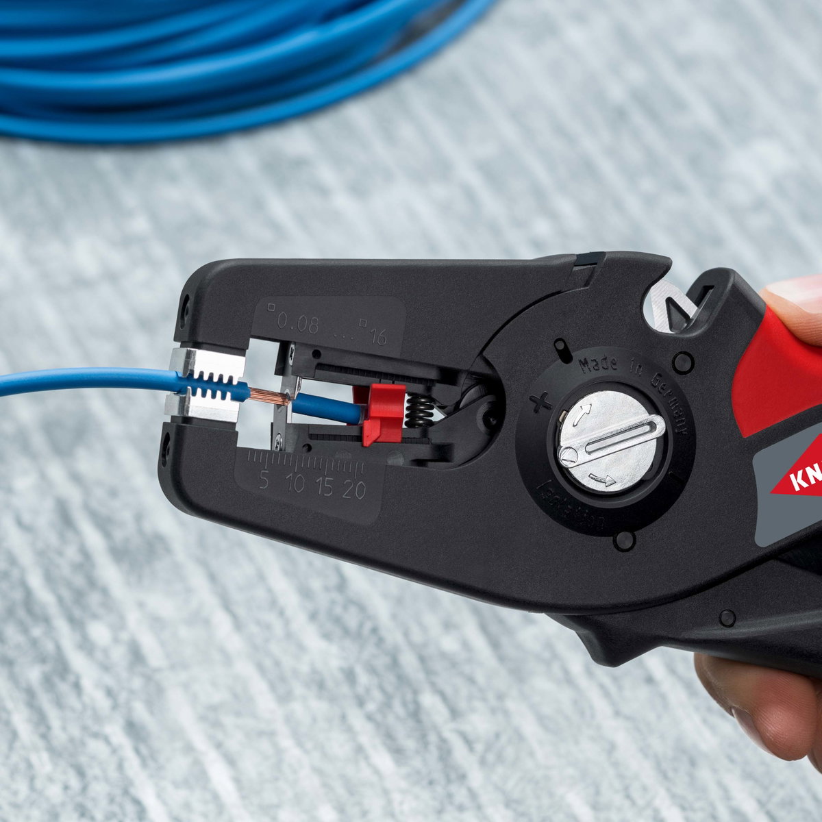 KNIPEX 12 52 195 PreciStrip16® Automatic Insulation Stripper 190 mm – Image 4 of 8