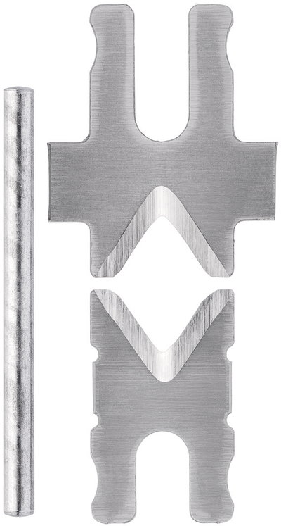 KNIPEX 12 69 21 1 pair of spare blades for 12 62 180 20 mm