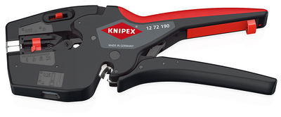 KNIPEX 12 72 190 NexStrip Multi-Tool for Electricians with non-slip plastic grips 190 mm