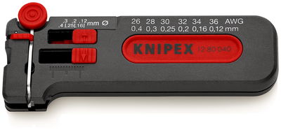 KNIPEX 12 80 040 SB Mini Wire Stripper 100 mm
