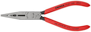 KNIPEX 13 01 160 Electricians' Pliers plastic coated black atramentized 160 mm