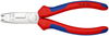 KNIPEX 13 45 165 Stripping Pliers with multi-component grips chrome-plated 165 mm