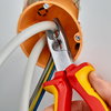KNIPEX 13 46 165 SB Stripping Pliers insulated with multi-component grips, VDE-tested chrome-plated 165 mm