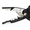 KNIPEX 13 71 200 ME WireStripper Multifunction Electrician Pliers metric version plastic coated black atramentized 200 mm