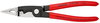 KNIPEX 13 81 200 Pliers for Electrical Installation plastic coated black atramentized 200 mm