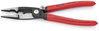KNIPEX 13 91 200 Pliers for Electrical Installation plastic coated black atramentized 200 mm