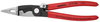 KNIPEX 13 91 200 Pliers for Electrical Installation plastic coated black atramentized 200 mm