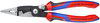 KNIPEX 13 92 200 Pliers for Electrical Installation with comfort handles black atramentized 200 mm