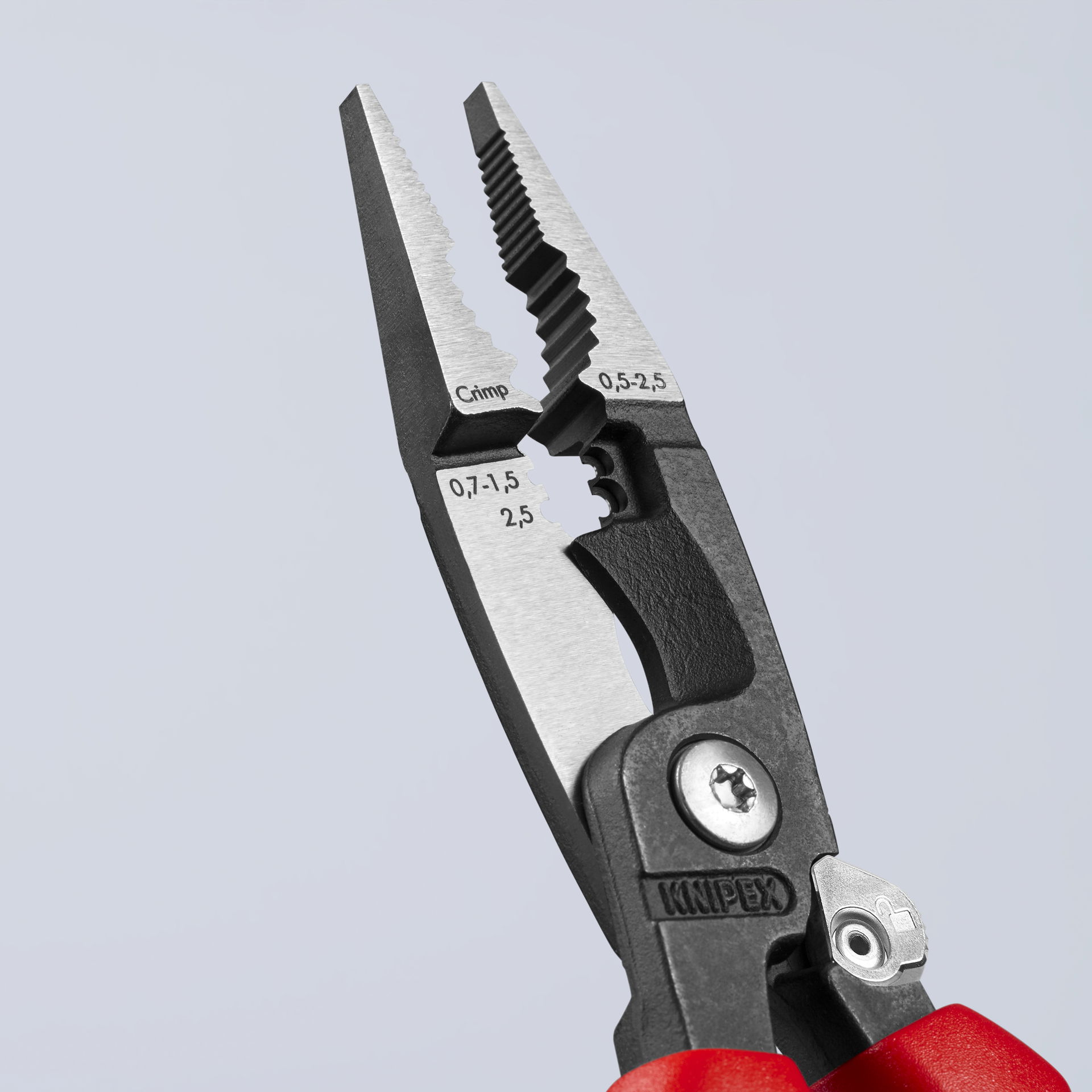 KNIPEX 13 92 200 Pliers for Electrical Installation with comfort handles black atramentized 200 mm – Image 6 of 7