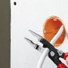 KNIPEX 13 92 200 Pliers for Electrical Installation with comfort handles black atramentized 200 mm