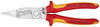 KNIPEX 13 96 200 Pliers for Electrical Installation insulated with multi-component grips, VDE-tested chrome-plated 200 mm