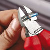 KNIPEX 14 22 160 Diagonal Insulation Stripper with multi-component grips black atramentized 160 mm