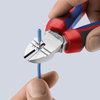 KNIPEX 14 25 160 Diagonal Insulation Stripper with comfort handles chrome-plated 160 mm