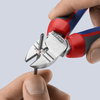 KNIPEX 14 25 160 Diagonal Insulation Stripper with comfort handles chrome-plated 160 mm