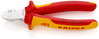 KNIPEX 14 26 160 SB Diagonal Insulation Stripper insulated with multi-component grips, VDE-tested chrome-plated 160 mm (self-service card/blister)