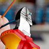 KNIPEX 14 26 160 SB Diagonal Insulation Stripper insulated with multi-component grips, VDE-tested chrome-plated 160 mm (self-service card/blister)