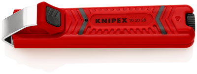 KNIPEX 16 20 28 SB Dismantling Tool with scalpel blade shock-resistant plastic body 130 mm