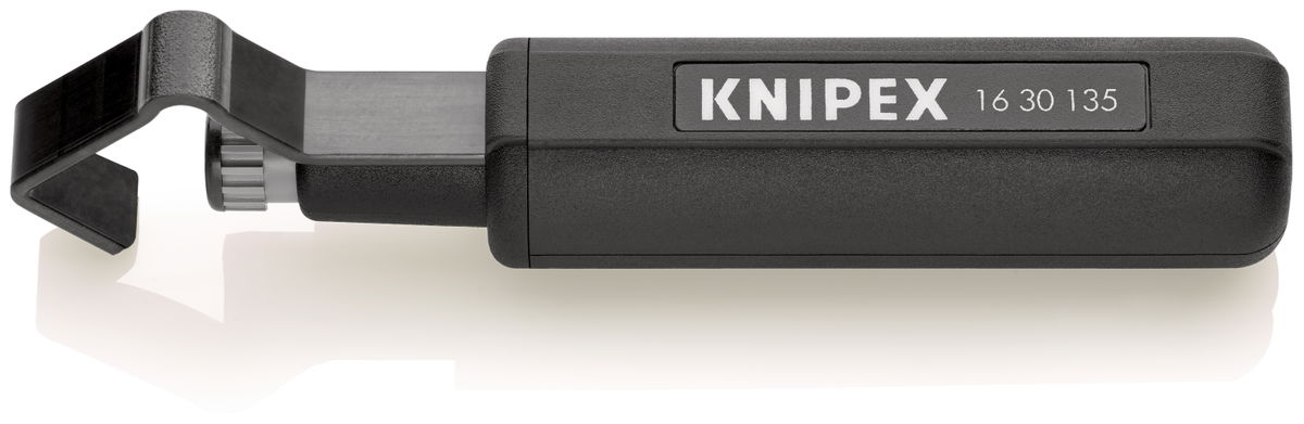 KNIPEX 16 30 135 SB Stripping Tool for spiral cutting shock-resistant plastic body 135 mm – Image 2 of 5