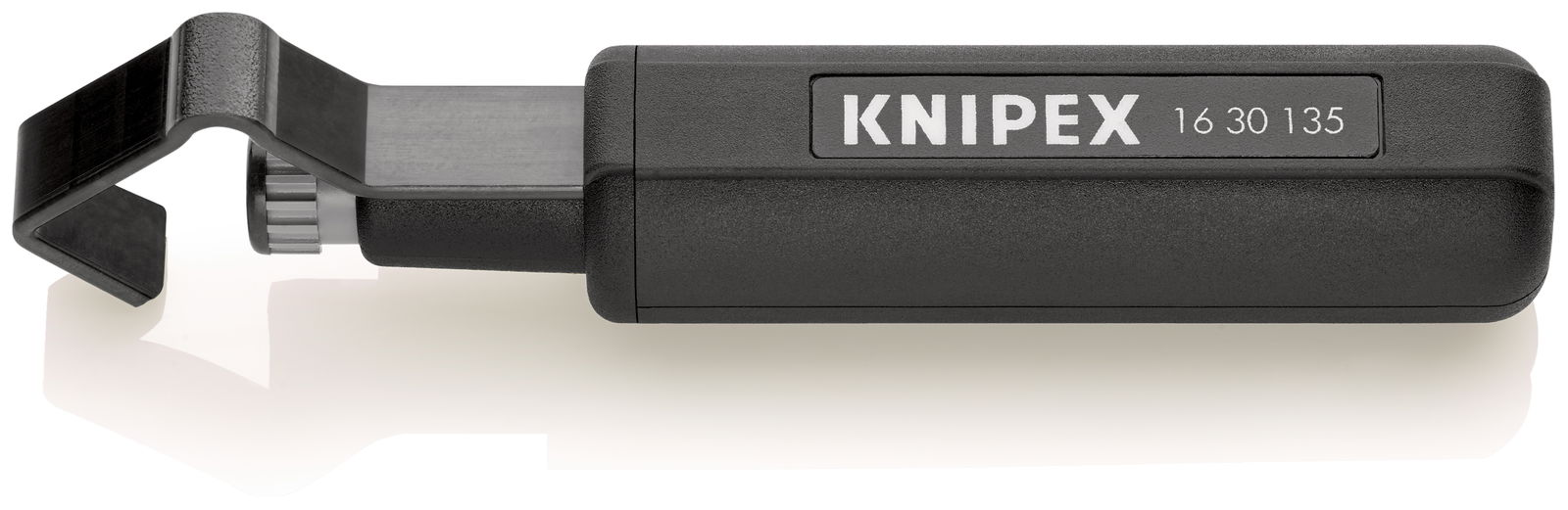 KNIPEX 16 30 135 SB Stripping Tool for spiral cutting shock-resistant plastic body 135 mm – Image 2 of 5