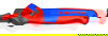 KNIPEX 16 50 145 SB Stripping Knife with guide shoe 146 mm
