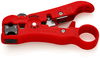 KNIPEX 16 60 06 SB Wire Stripping Tool for coax and data cable 125 mm
