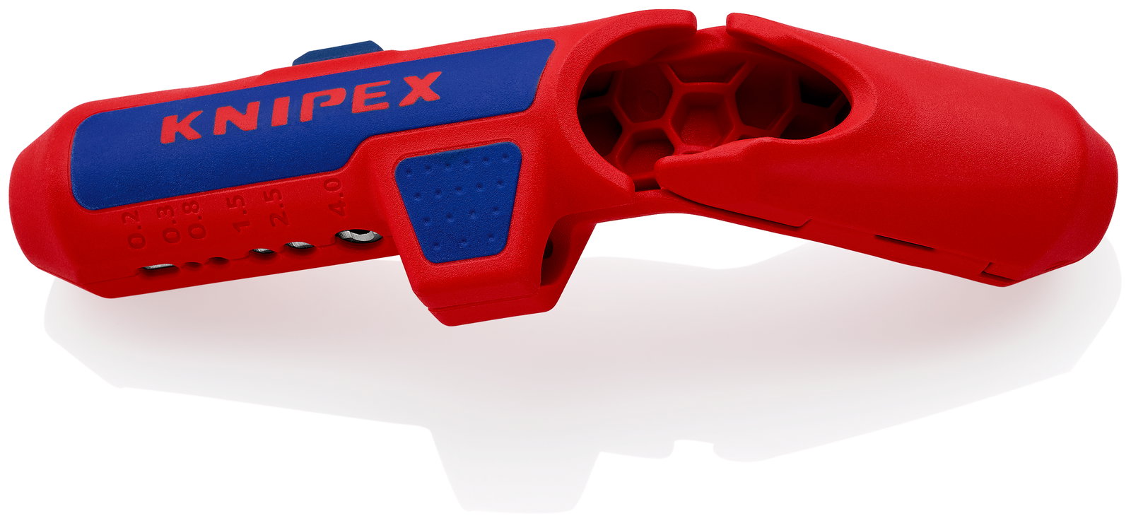 KNIPEX 16 95 01 SB ErgoStrip® Universal Stripping Tool for right-handers 135 mm