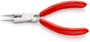 KNIPEX 19 03 130 Round Nose Pliers with cutting edge (Jewellers' Pliers) plastic coated chrome-plated 130 mm