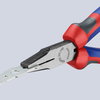 KNIPEX 20 02 140 Flat Nose Pliers with comfort handles black atramentized 140 mm