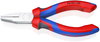 KNIPEX 20 05 140 Flat Nose Pliers with comfort handles chrome-plated 140 mm